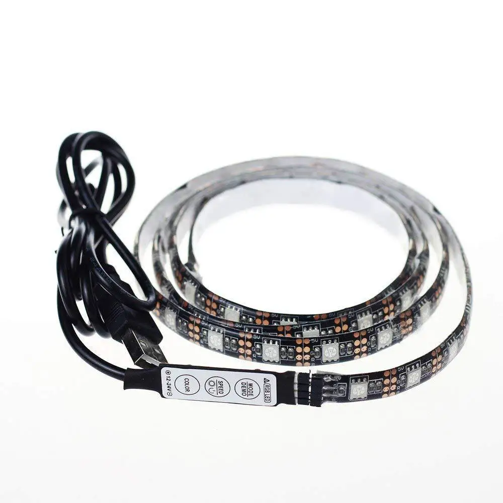 Vendita calda manuale Mini 3 tasti TV sfondo striscia luminosa Usb5v striscia luminosa TV sfondo striscia di luce Set