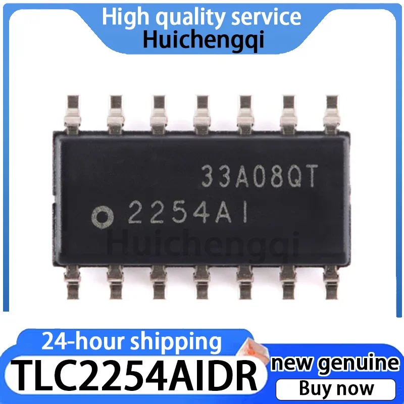 2PCS Genuine TLC2254AIDR Screen Printed 2254AI Package SOIC-14 Four Channel Operational Amplifier