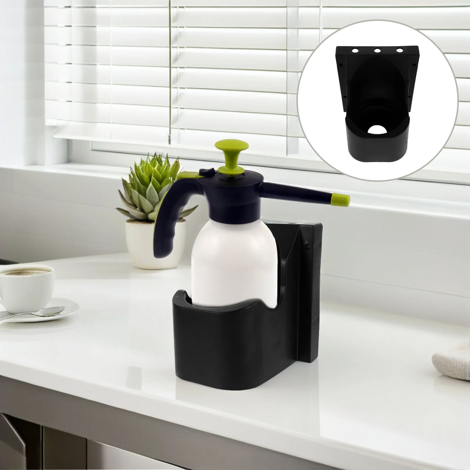 

Wall Mount Spray Bottle Holder Car Beauty Shop Multi Functional Spray Bottle Organizer Detailing Can Rack Auto Supply