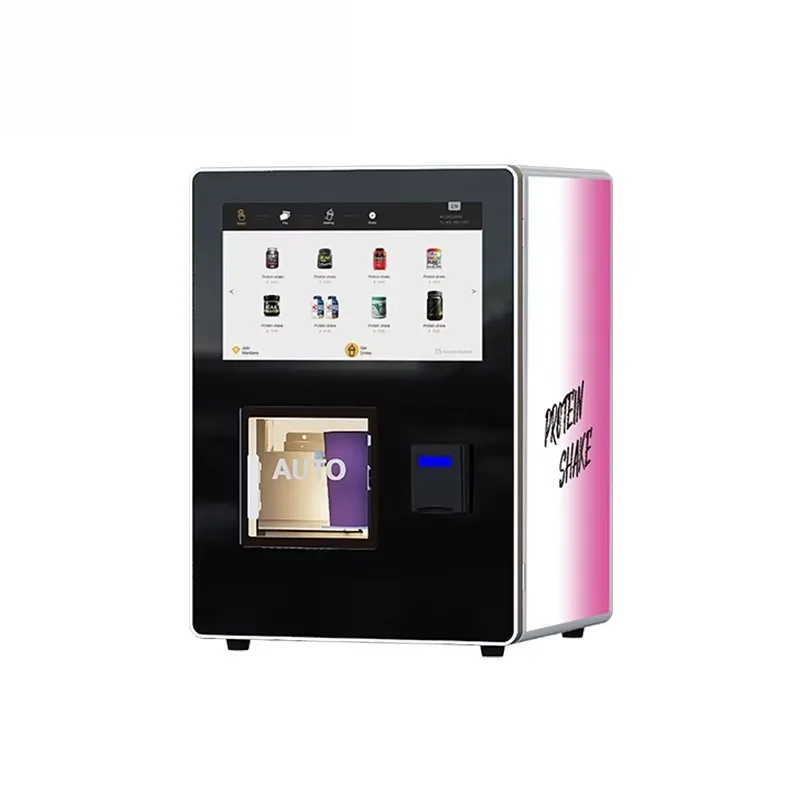 Customized Mini Protein Vending Machine Smart Independent Stirring System for Gym and Fitness Clubs