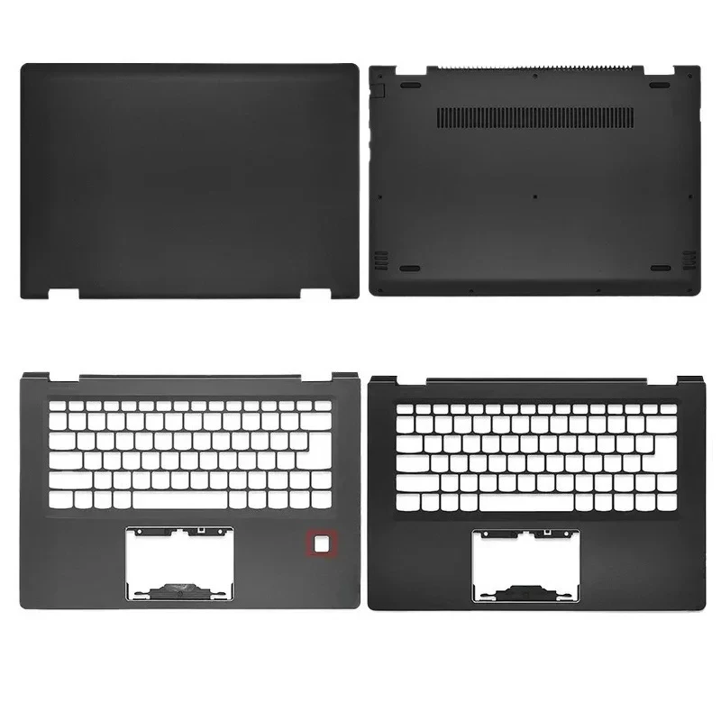 New laptop case for Lenovo YOGA 510-14 510-14ISK FLEX4-14 Flex 4-1470 Notebook LCD back cover/palm rest/bottom cover black