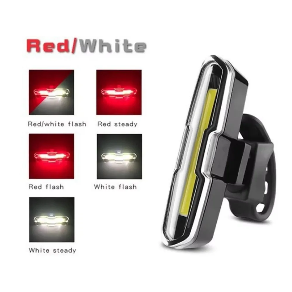 

USB Rechargeable Bicycle Rear Lights Ultra Bright High Intensity LED Bike Lights Safety Warning Waterproof Bike Taillight