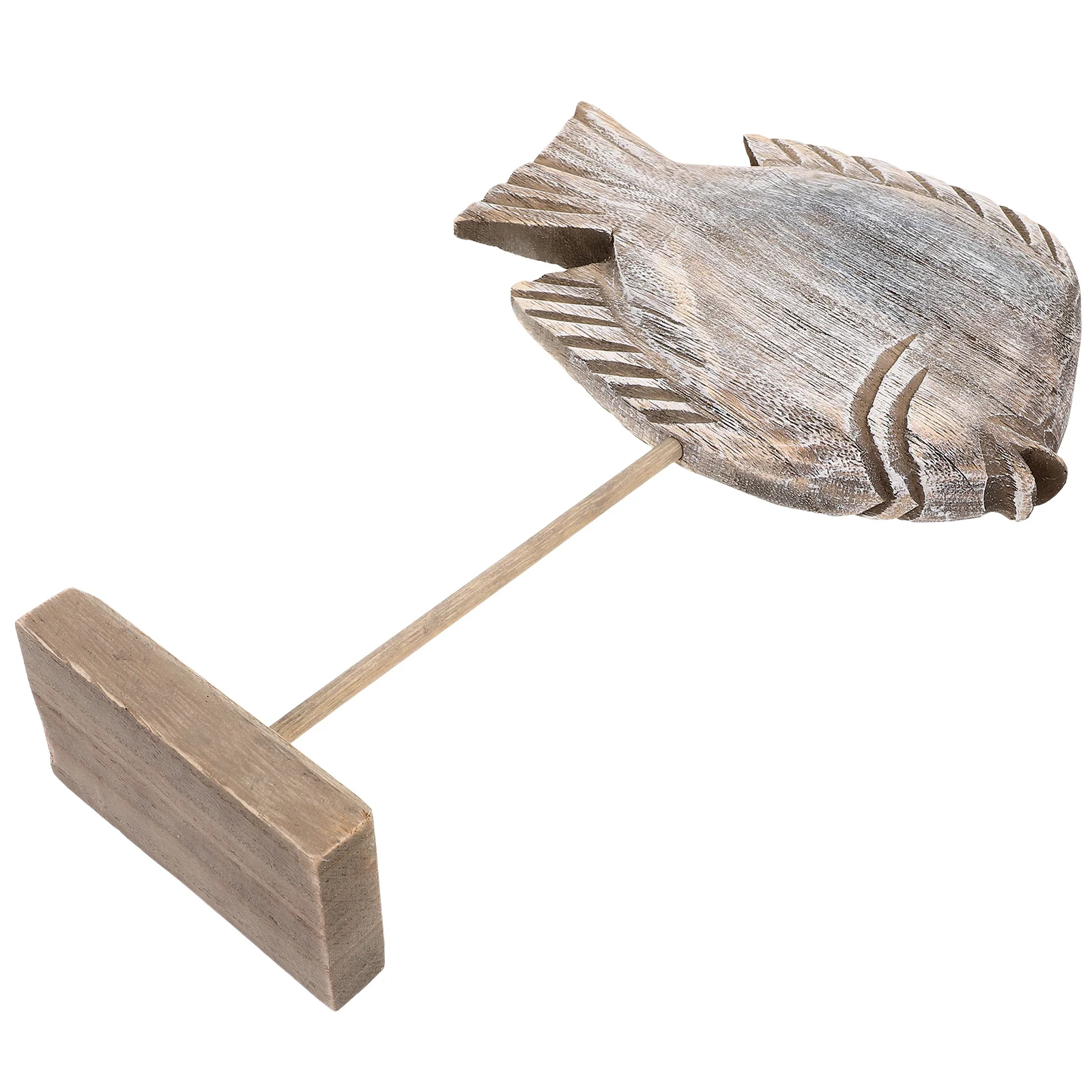 

Solid Wood Hand Carved Statue Small Size Rustic Home Wall Hanging Decoration Craft for Living Room Bedroom Office Kitchen