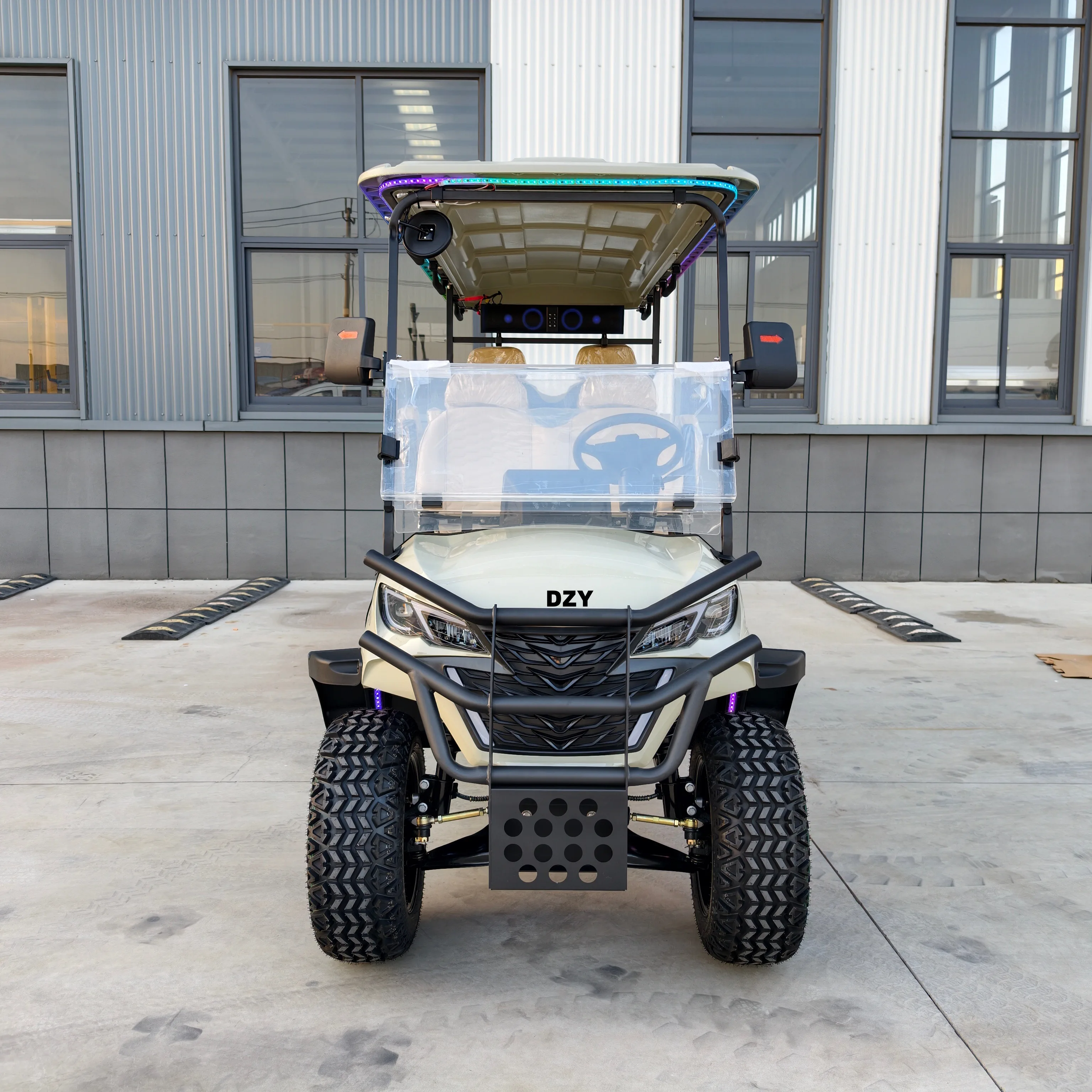 Customized 72V 5KW AC Motor Electric 4-Seater Golf Cart Battery, with EEC Certificate and Compatibility with Club Cars
