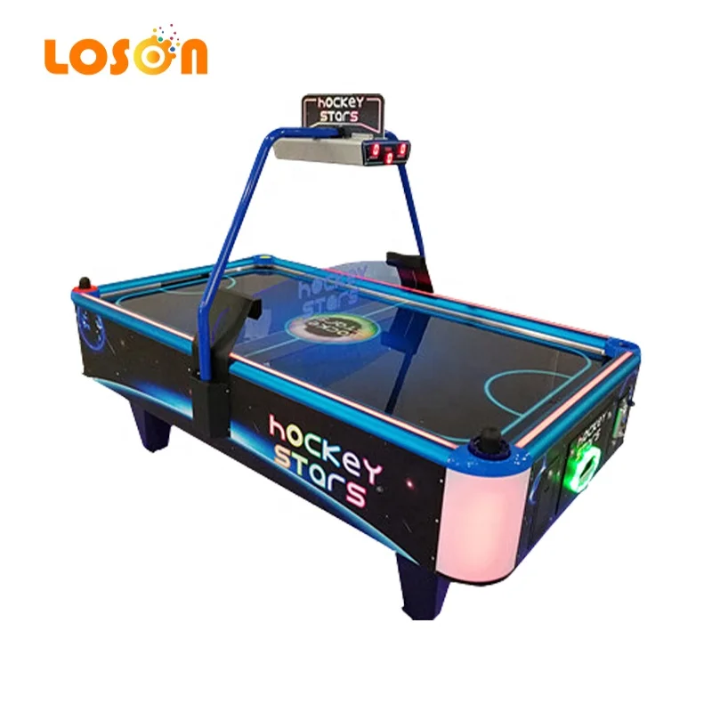 Customized Electronic Score Counter Metal Bubble Coin Operated Ice Air Hockey Table Arcade Gaming Machines