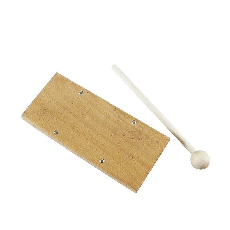 Wooden Percussion Sound Tube Children's Orff Instruments Triphone Wind Chimes