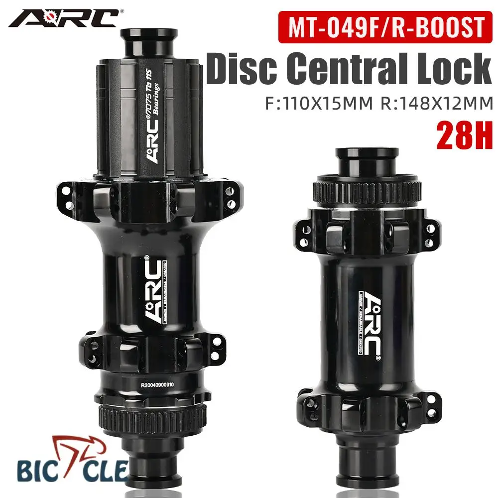 

ARC For MT049 BOOST Bicycle Hub 28 Holes MTB BIKE HUB Disc Central Lock 110x15 148x12MM HG K7 8 9 10 11 12Speed 6 Pawls 72 Click