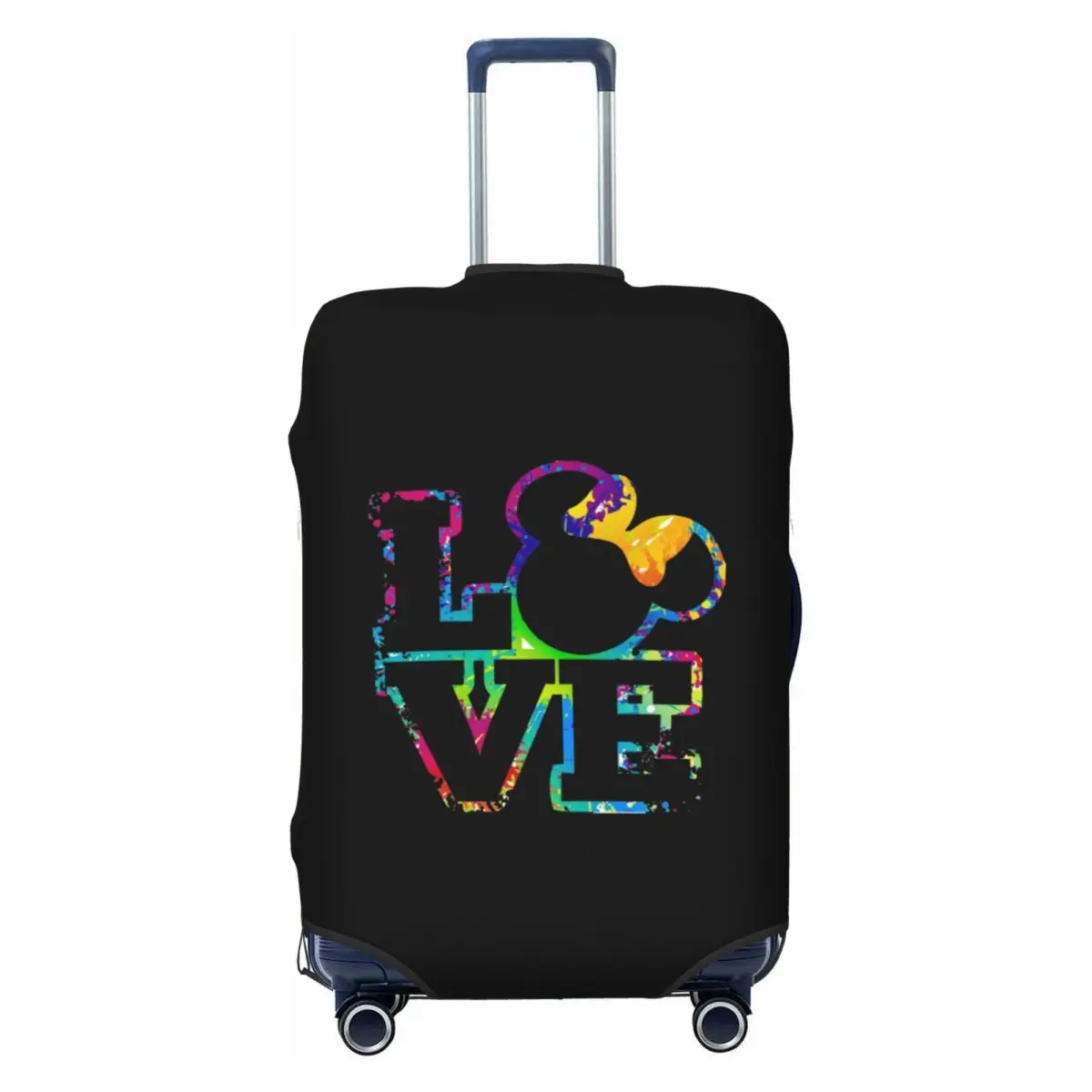 

Custom Mickeys Anime Mouses LOVE Luggage Cover Fashion Suitcase Protector Covers Suit For 18-32 inch