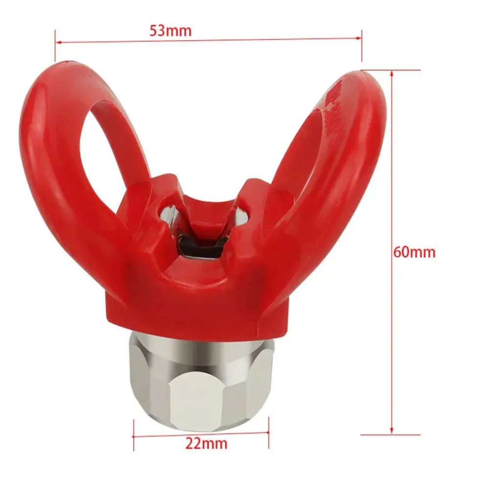 Multi Color Airless Spray Nozzle Holder G7/8-14 Bracket Spray Nozzle Holder Protective Manual Tool