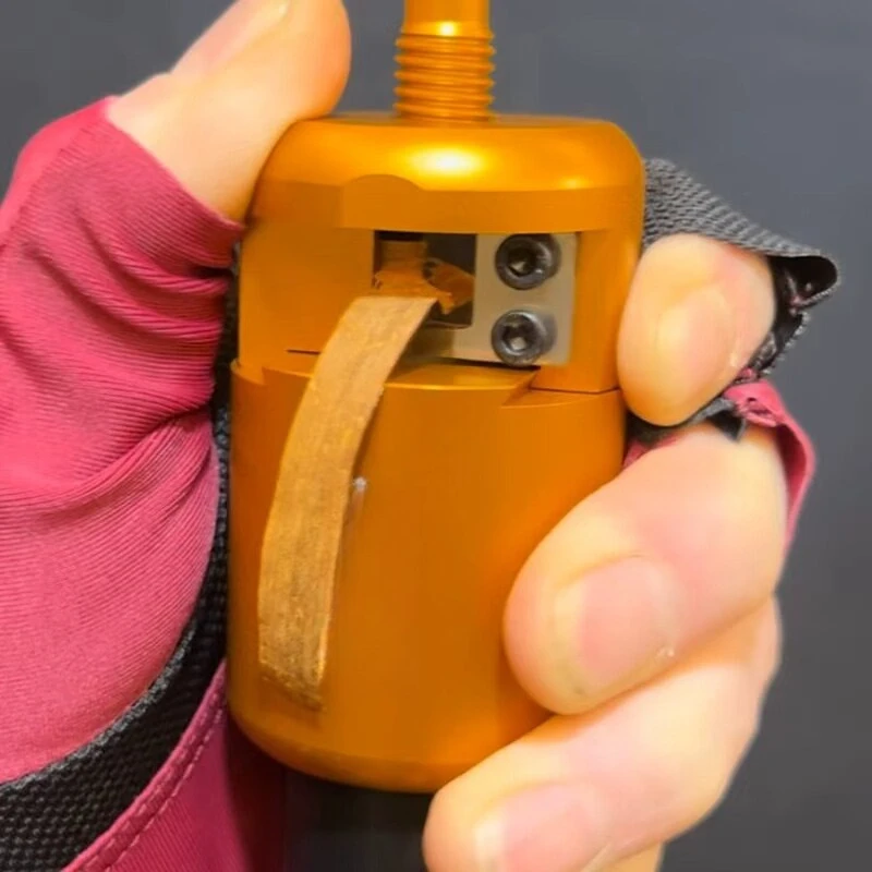 Cue Leather Head Repairer, Flat Side Curvature, Leather  Repair Tool, Size Leather  Can Be Repaired