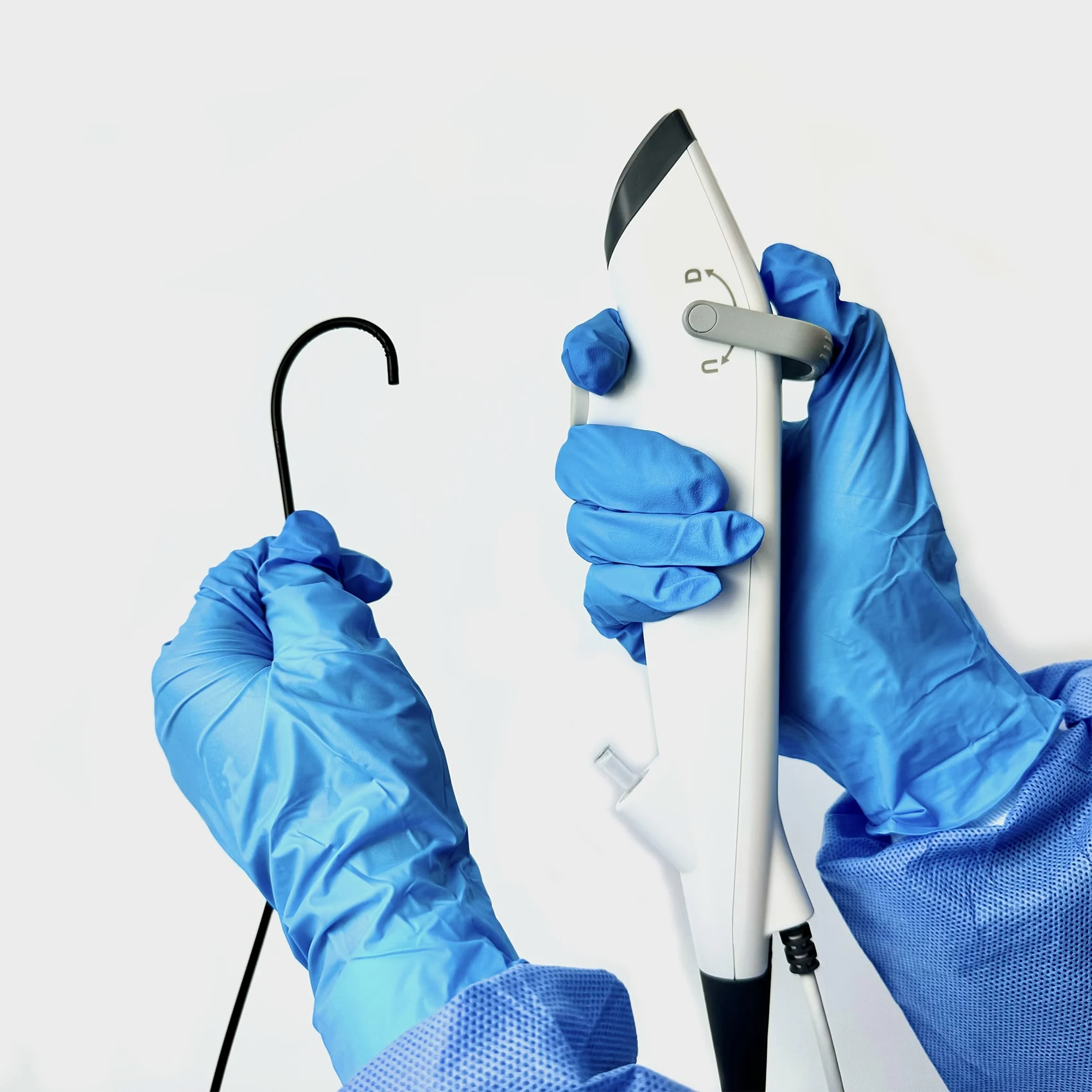 Endoso USB Port Portable Disposable Flexible Cystoscope with 2.4mm Operating Channel for Medical Supplies Urological Endoscopy