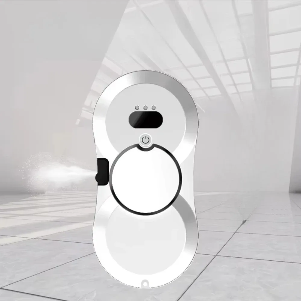 Automatic Window Cleaning Robot Water Spray Remote Control Glass Cleaner for High Rise Home Office Washing Machine