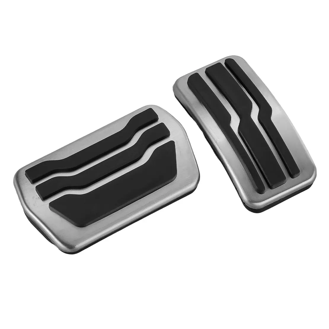 Cubierta de almohadilla de Pedal de freno de Gas de transmisión automática de coche, embellecedor apto para Ford Kuga Escape Focus Fiesta c-max s-max Escort Explorer