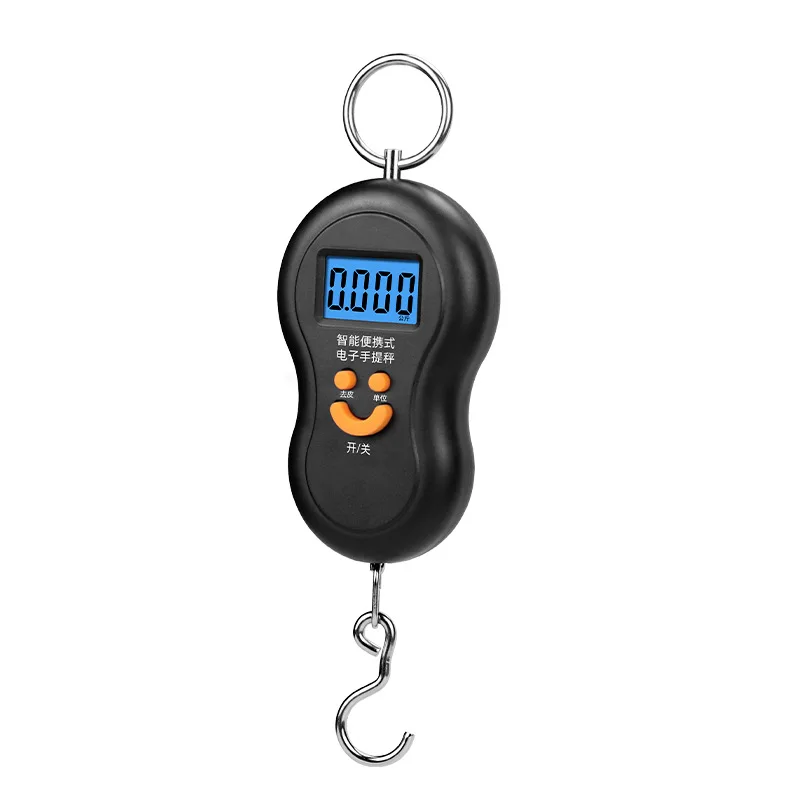 Imagem -05 - Eletrônico 50kg 10g Pendurado Escala Lcd Cozinha Digital Scale Backlight Pesos de Pesca Escala de Bolso Viagem Bagagem Escalas