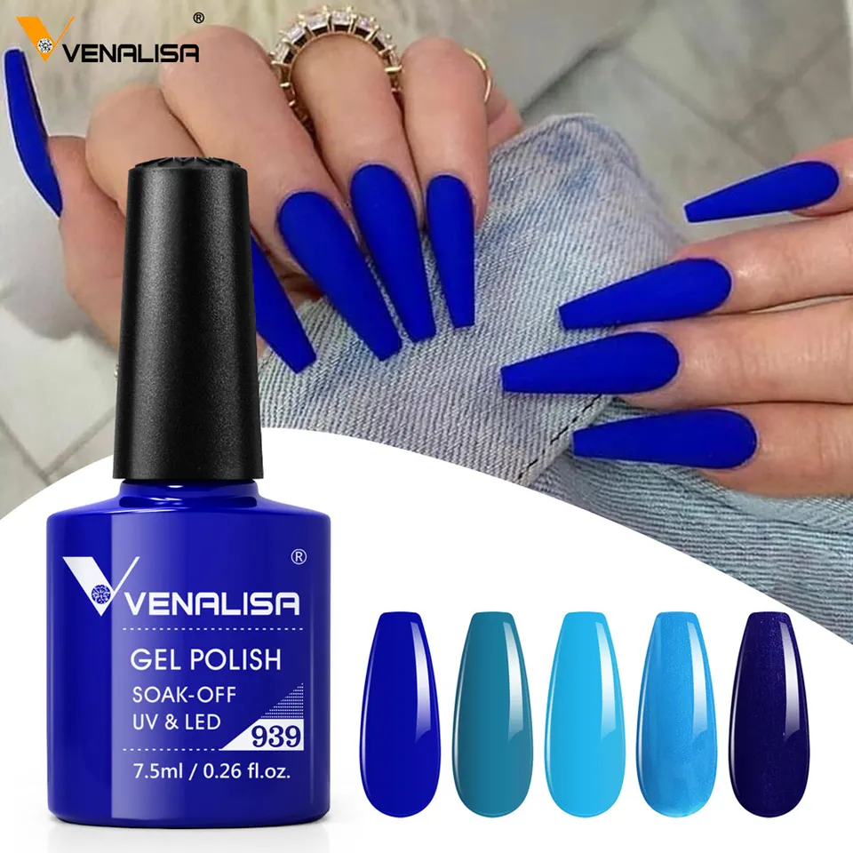 2pcs*7.5ml Venalisa Nude Color Gel Base Nowipe Top Coat Soak Off