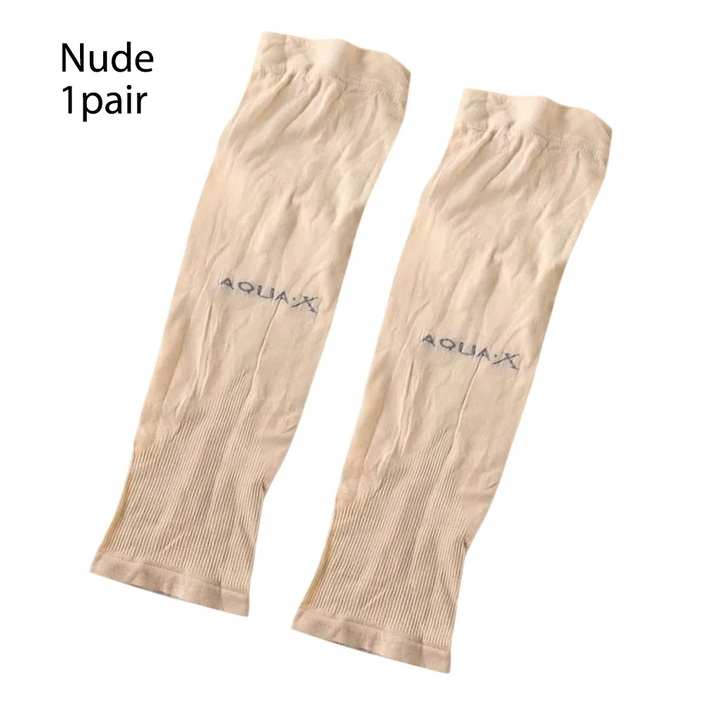 

New Breathable Arm Sleeves Loose Ultrathin Ice Sleeve Arm Cover Basketball Summer Cooling Sun Protection Gloves Outdoor