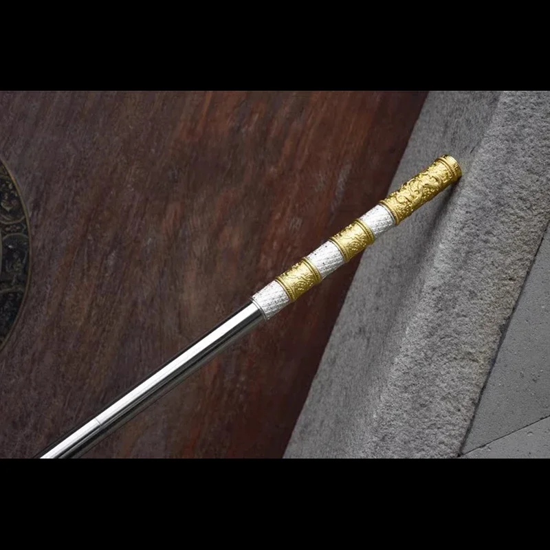 Wukong черный миф Ruyi золотой обруч один на один большой периферийный металлический твердый сверхмальный сокровище палка для боевых искусств без лепестков