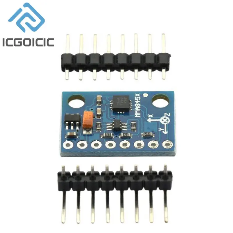 GY-45 MMA8452 Accelerometer modul Digital Triaxial Akselerometer presisi tinggi kemiringan 3 sumbu UNTUK Arduino