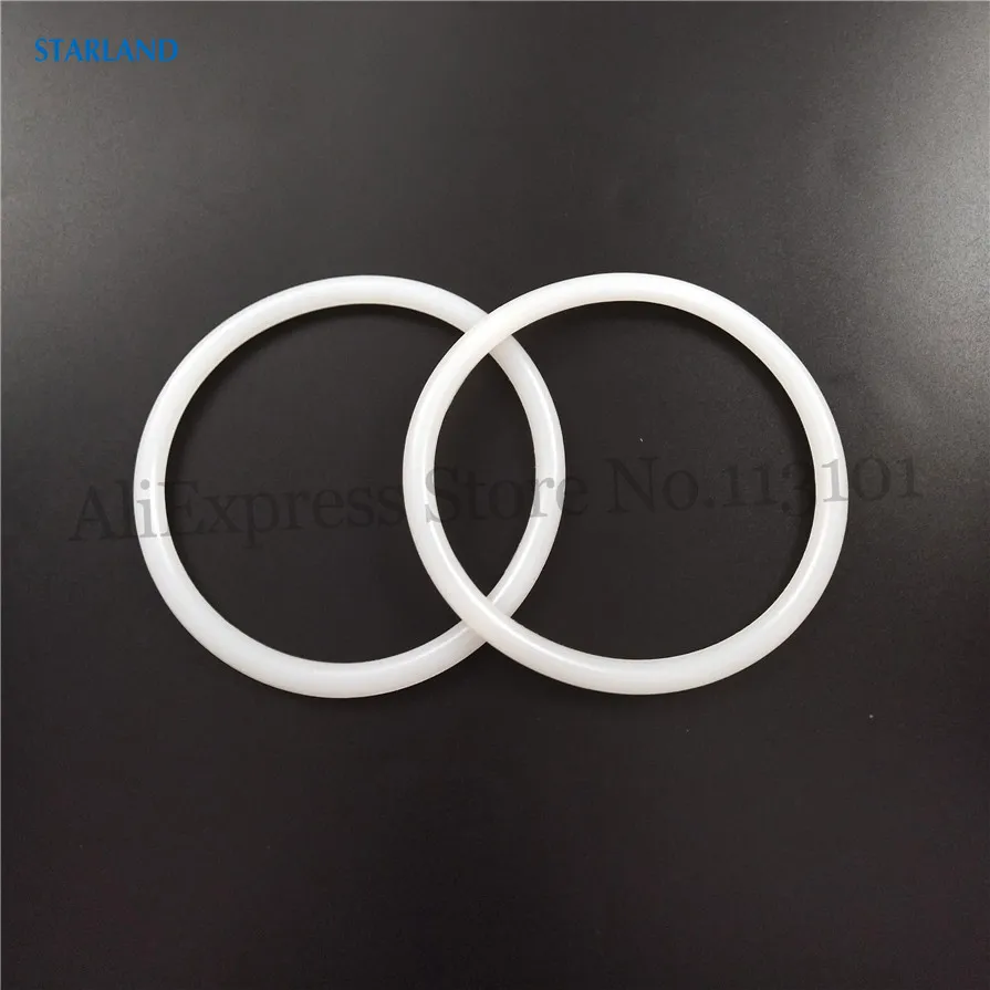 2 قطع كبيرة جوانات مستديرة سيليكون دائرة حلقات منع التسرب قطع الغيار قطرها 110 مللي متر اكسسوارات من BTK/B آيس كريم ناعم القوام صناع