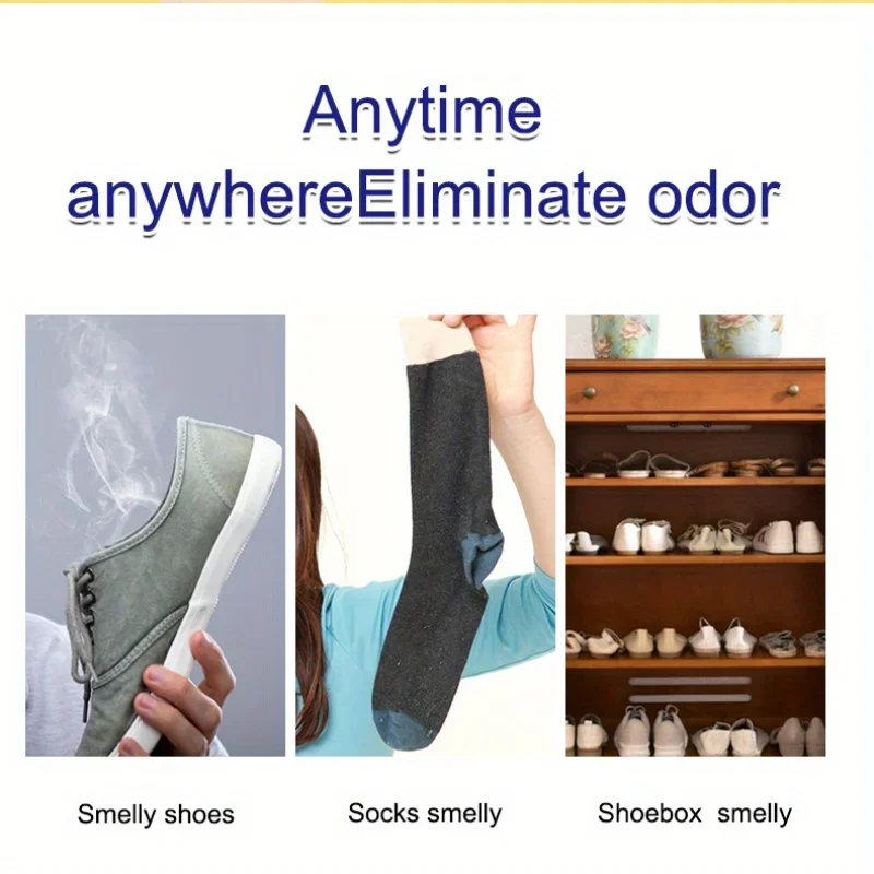 100ml Foot Deodorizing Spray Shoe Shock Antibacterial Spray Foot Odor Stink Freshener Socks Remover Spray Refresh Antiperspirant