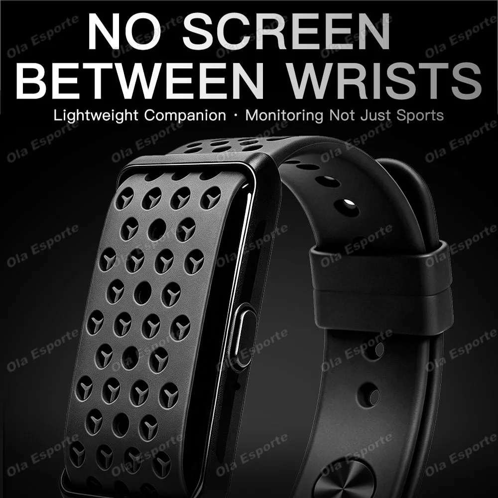 New Screenless Smartwatch 24 Hours Heart Rate Health Monitor Call Reminder Multiple Sports Modes Smart Wristband Waterproof H10