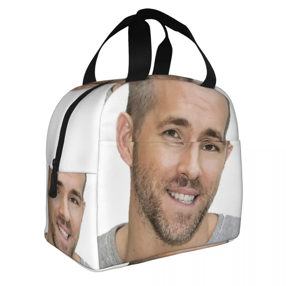 

Ryan Reynolds Lunch Bento Bags Portable Aluminum Foil thickened Thermal Cloth Lunch Bag for Women Men Boy