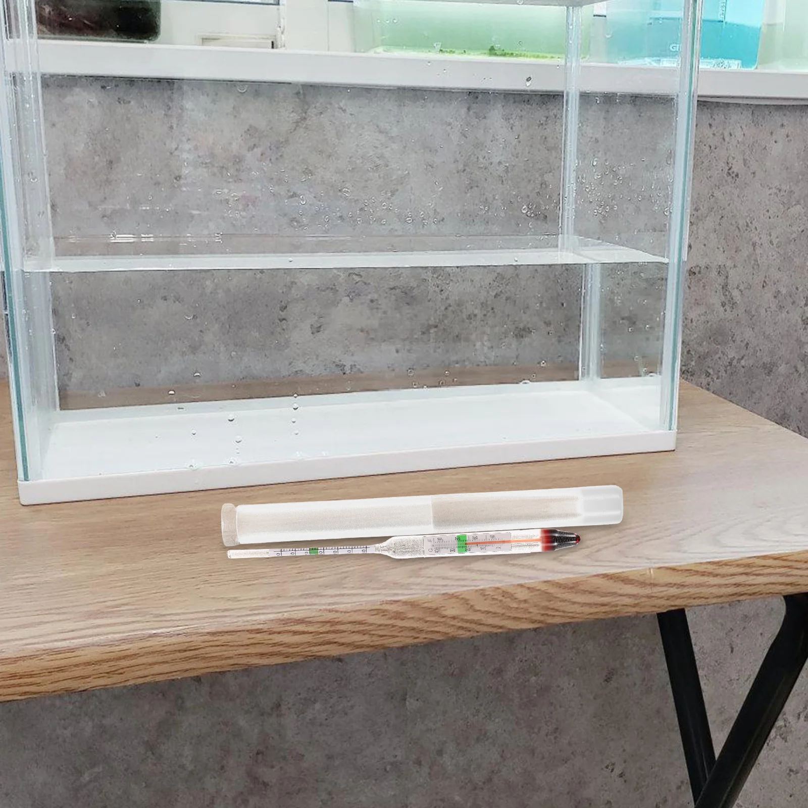 

1Set Professional Aquarium Salinity Hydrometer High Precision Glass Water Salimeter for Marine Tank Fish Pond Testing