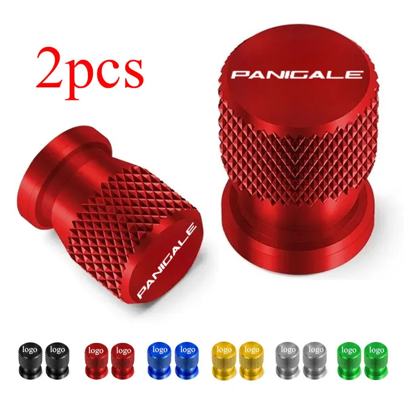 

For Ducati 899 1199 1299 Panigale V2 V4 Rim Motorcycle Accessories Wheel Tire Valve Caps Covers