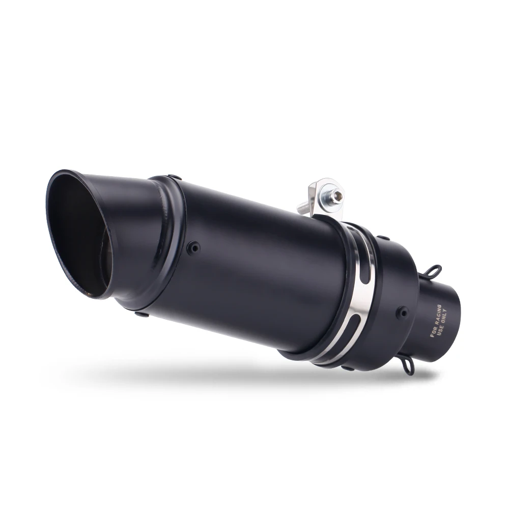 

STLF Exhaust Stainless Motorbike Exhaust Rear Pipe 51MM 60MM Motorcycle Exhaust Tailpipe Tail Pipe for Pcx160 Ninja250sl R