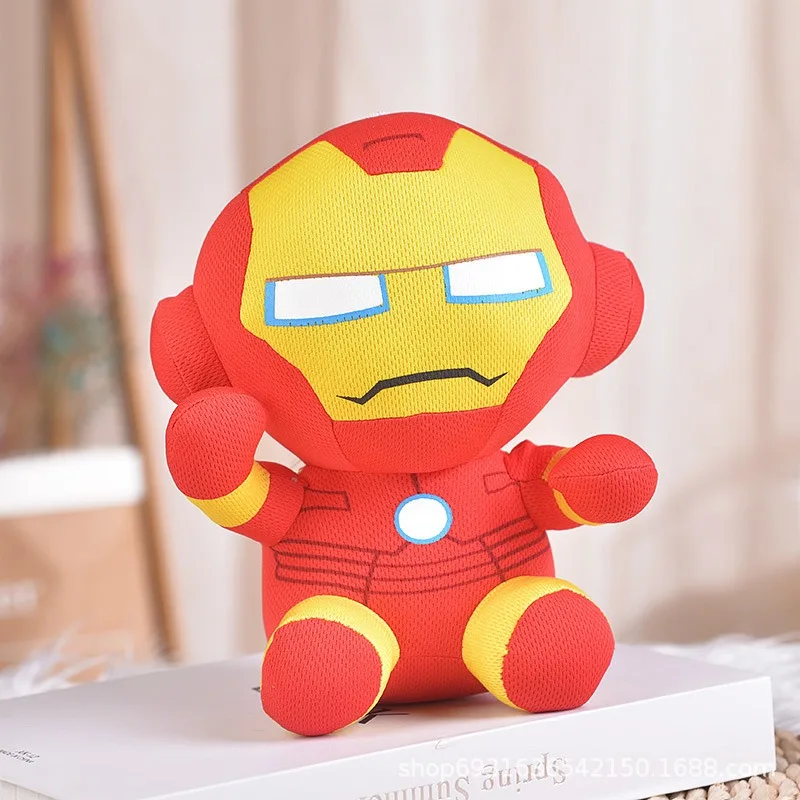 2025 Nowa seria bohaterów Avengers Kapitan Ameryka Iron Man Spider-Man Pluszowa lalka Prezent urodzinowy Prezent Ozdoby do pokoju chłopców