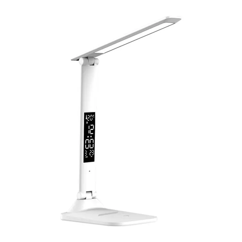 AA19 30LED Personality Square Desk Lighting Lamp Simple Reading Table Lamp 2000MAh Rechargeable Bedside Lamp for Study Work