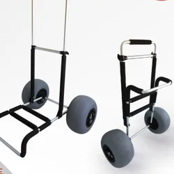 Beach tools luggage cart fishing cart trailer retractable folding aviation aluminum Y30003