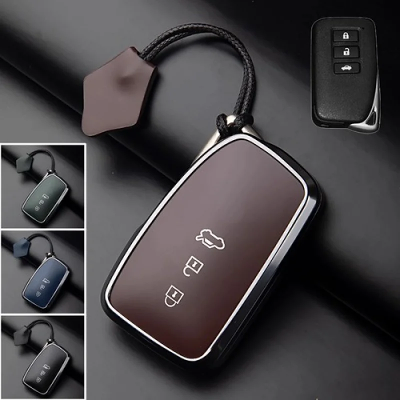 

Zinc Alloy Car Remote Key Fob Case Cover For Lexus 300 NX LX RX ES IS RC 200 250