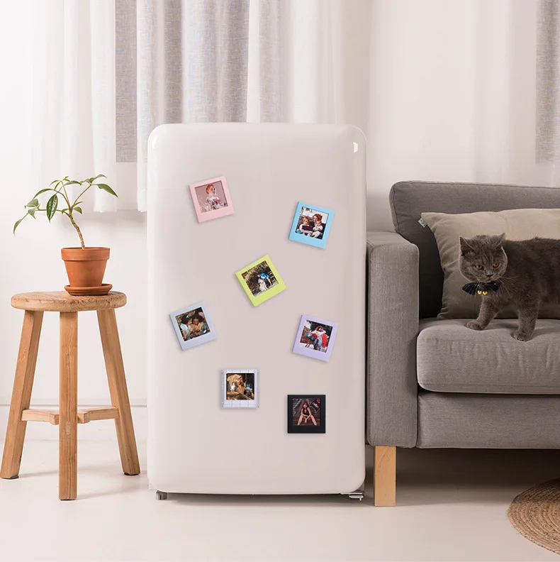 For Fujifilm Instax SQUARE SQ1 SQ6 SQ10 SQ20 SP-3 Film Papers, Double Sided Magnets Fridge Picture Magnetic Photo Frames