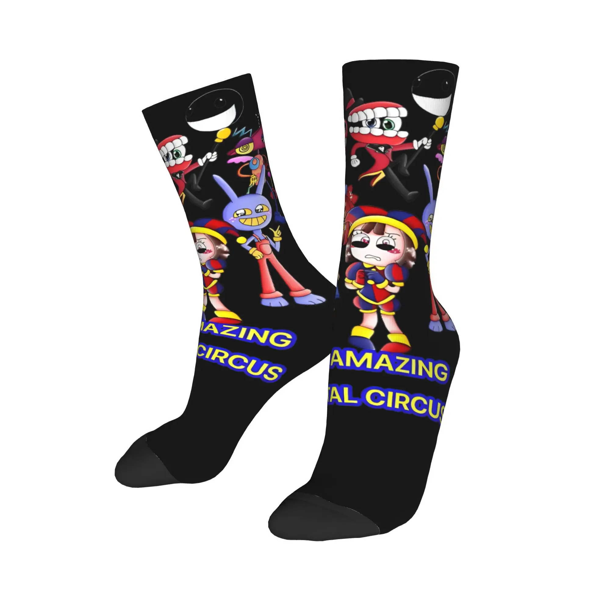 Digital Circus Socks Merchandise For Men Women Amazing Soccer Socks Cozy Birthday Present