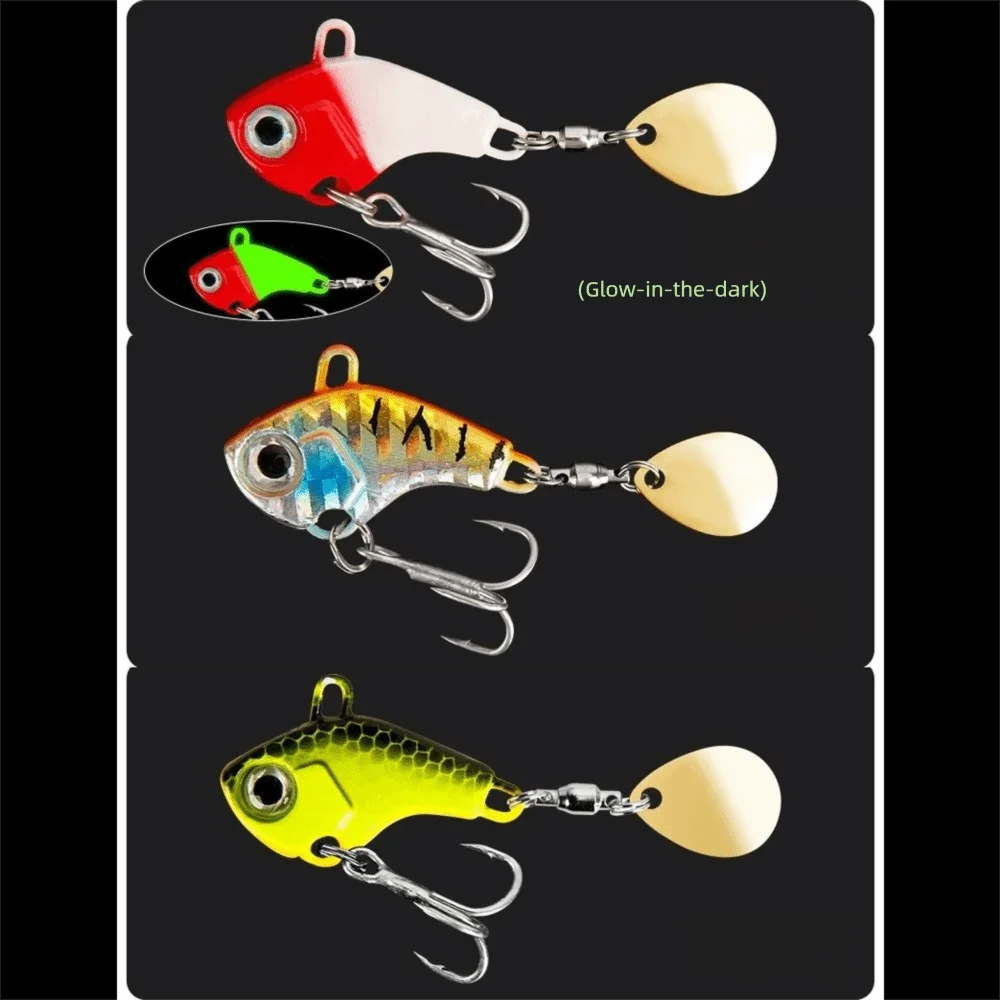 5Pcs/Box Soft Bait Fishing Lure Set Hard Metal Spinner Artificial Fishing Bait Jig Spoon Mandarin Fish Bait