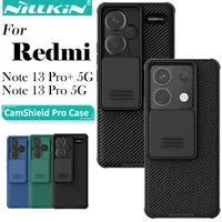 Nillkin for Xiaomi Redmi Note 13 Pro Plus 5G Note 13 Pro 5G Case Slide Camera Protection Lens Cover (Not suitable for 4G)