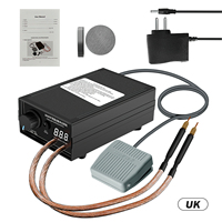 8000W Handheld Spot Welder, 0-1200A 0.1mm Adjustable DIY Tools for 18650 Battery & Nickel Strip, Portable with Built-in Battery