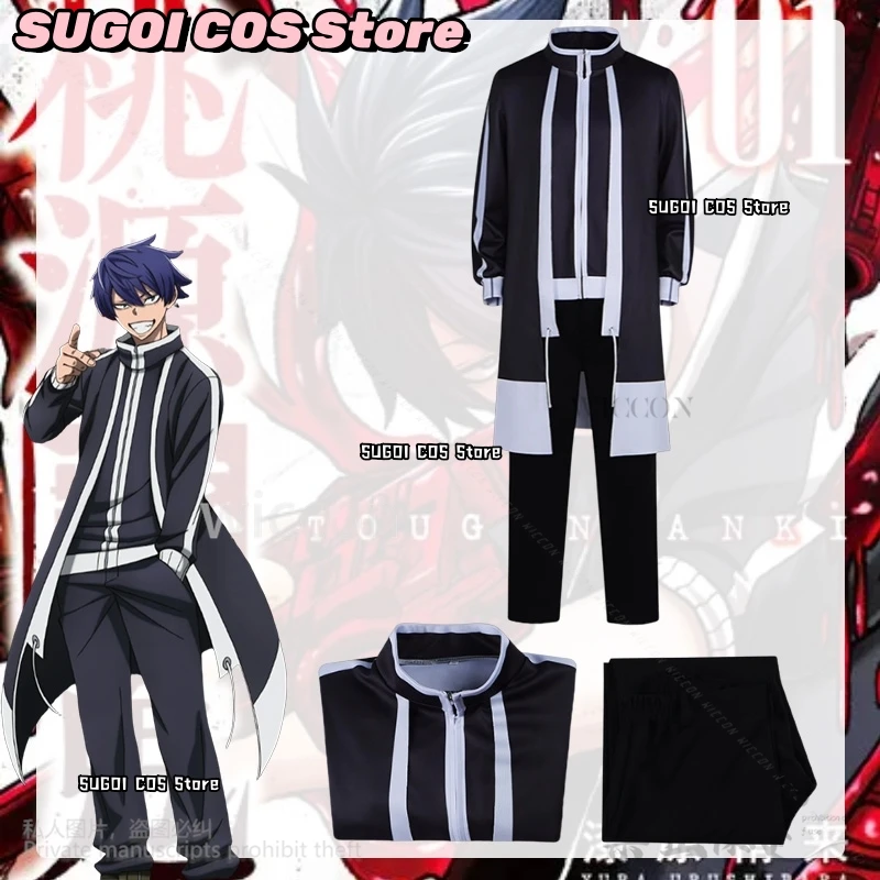 Shiki Ichinose جديد أنيمي توغين أنكي تأثيري حلي اليابانية DK زي مدرسي معطف السراويل الزي الرسمي الباروكات هالوين ondeыыыыы