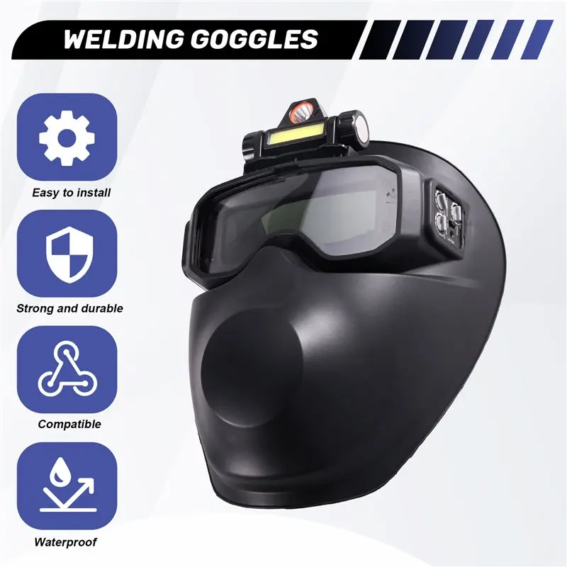 ABKP-Auto Darkening For Welding Helmet For Welding And Grinding, Wide Rang Shade 4/5-9/9-13