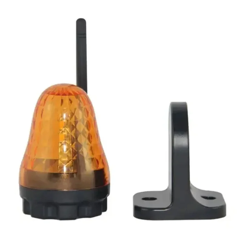 Balise d'avertissement LED universelle M16K-AC12-265V, 2 pièces pour portes automatiques, porte de Garage, volet roulant, lampe de signalisation d'alarme