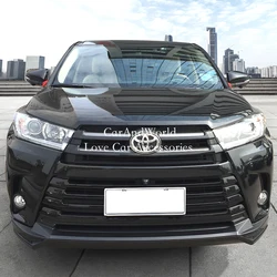 Car Body Cover Racing Engine Trim Front Bumper Grid Grill Grille Hoods Part For Toyota Highlander 2018 2019 2020 Accessories