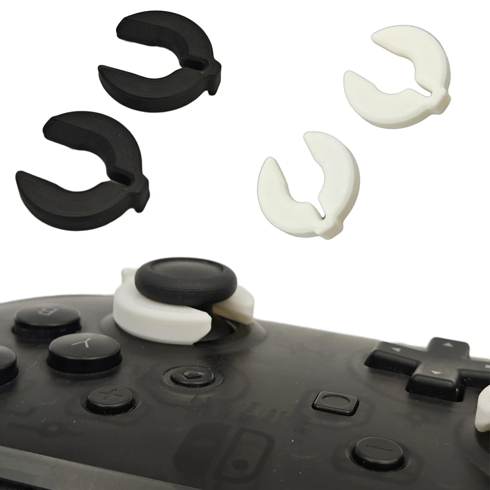 

for Switch Pro Controller Stick Locks Game Console Joystick Holder Anti-Drift Protector Black White