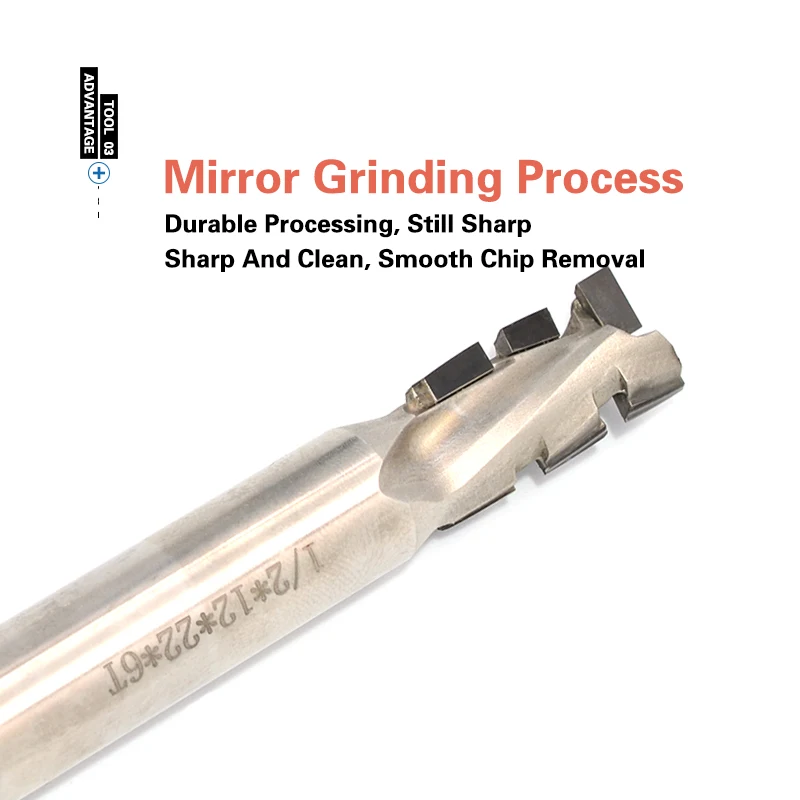 Spiral Router Bits Diamond Milling Cutter Compression for MDF and Laminated Board 12mm 12.7mm 16mm 20mm