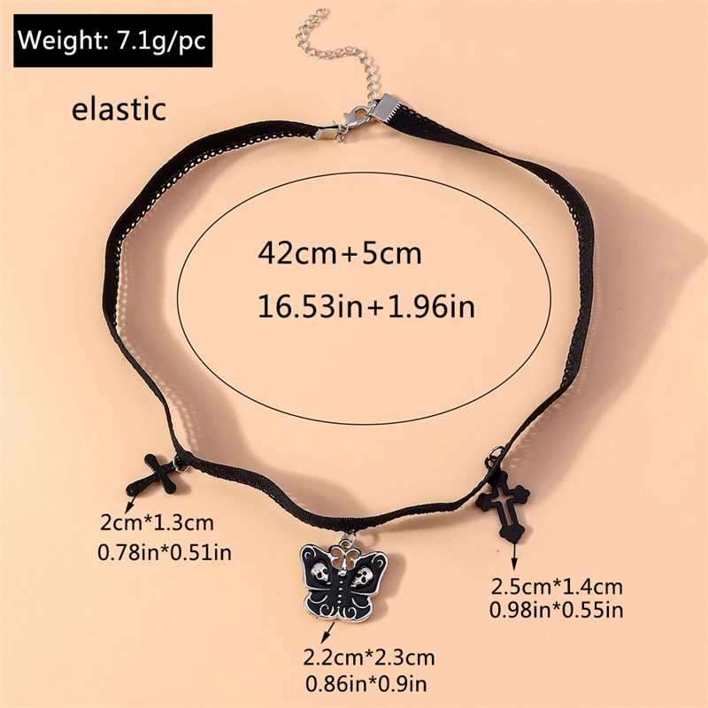Modische Samtkette für Damen, koreanischer Stil, Schleifen-Choker, Mädchen-Party- und Festivalschmuck, Dekoration – Detail 25