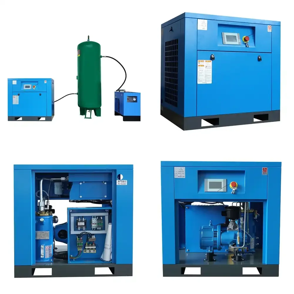 

Industrial Air Compressor for Guangdong 7.5KW to 315KW High Efficiency Screw Air Compressor for Factory Workshop HVAC