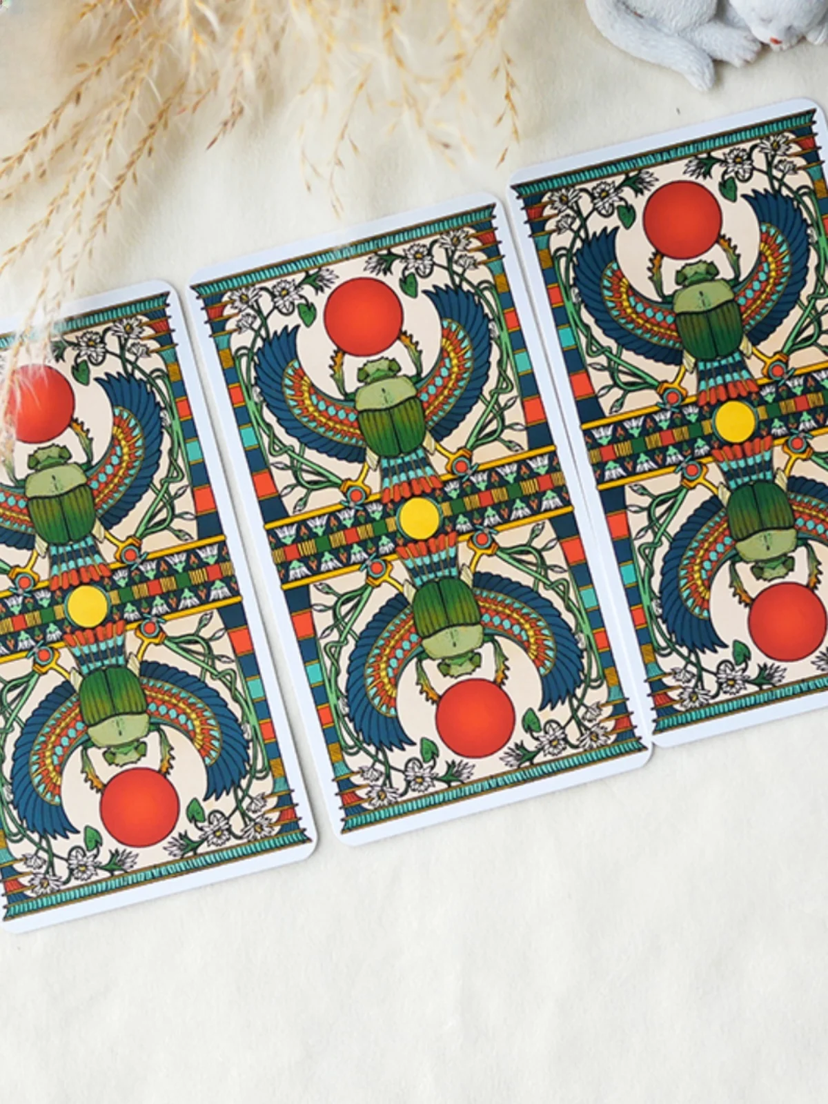 cartes-de-tarot-originales-italiennes-art-nouveau-nouveau-jeu-de-cartes-de-table-de-style-egyptien-production-italienne-authentique-objet-de-collection