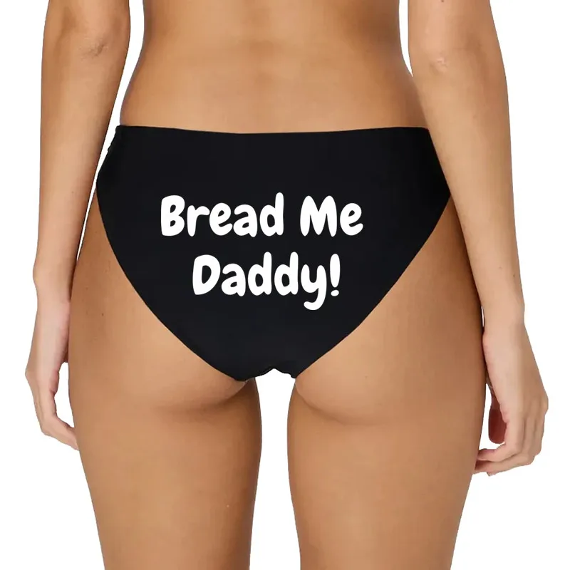 BREED ME DADDY Celana Dalam Seksi Wanita Lucu Pakaian Dalam Wanita Nyaman Celana Dalam Mulus Celana Dalam Seksi Celana Dalam Wanita