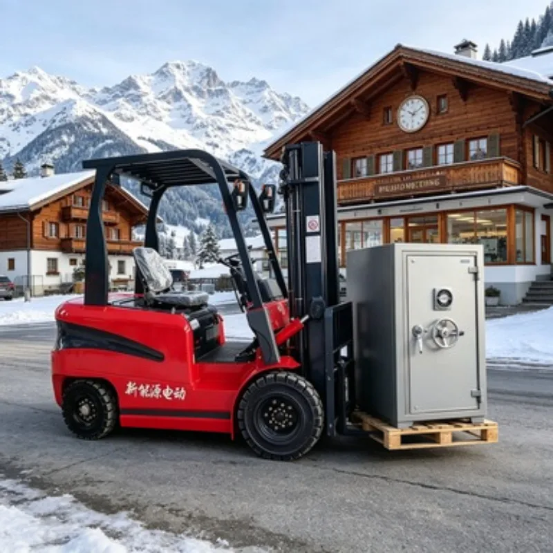 Agricultural Forklift 2 Ton 2.5 Ton 3 Ton Diesel 4x4 Rough Terrain Forklift Truck Farm Lift Machine for Livestock