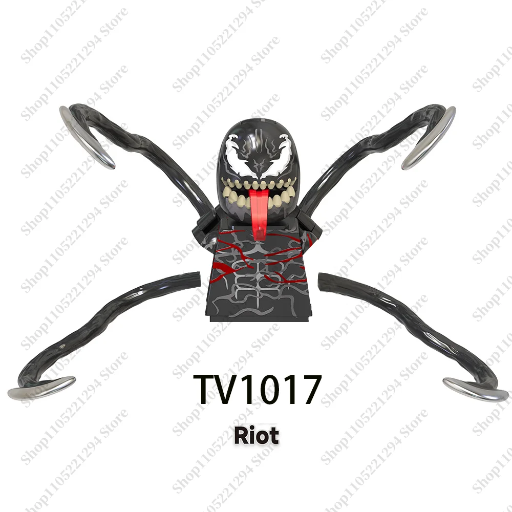 Marvel Bausteine Spielzeug MINI Brick Toys Venom Loki Invincible Omni Man Hela Zusammenbaubare Puppen Spielzeug Urlaubsgeschenke